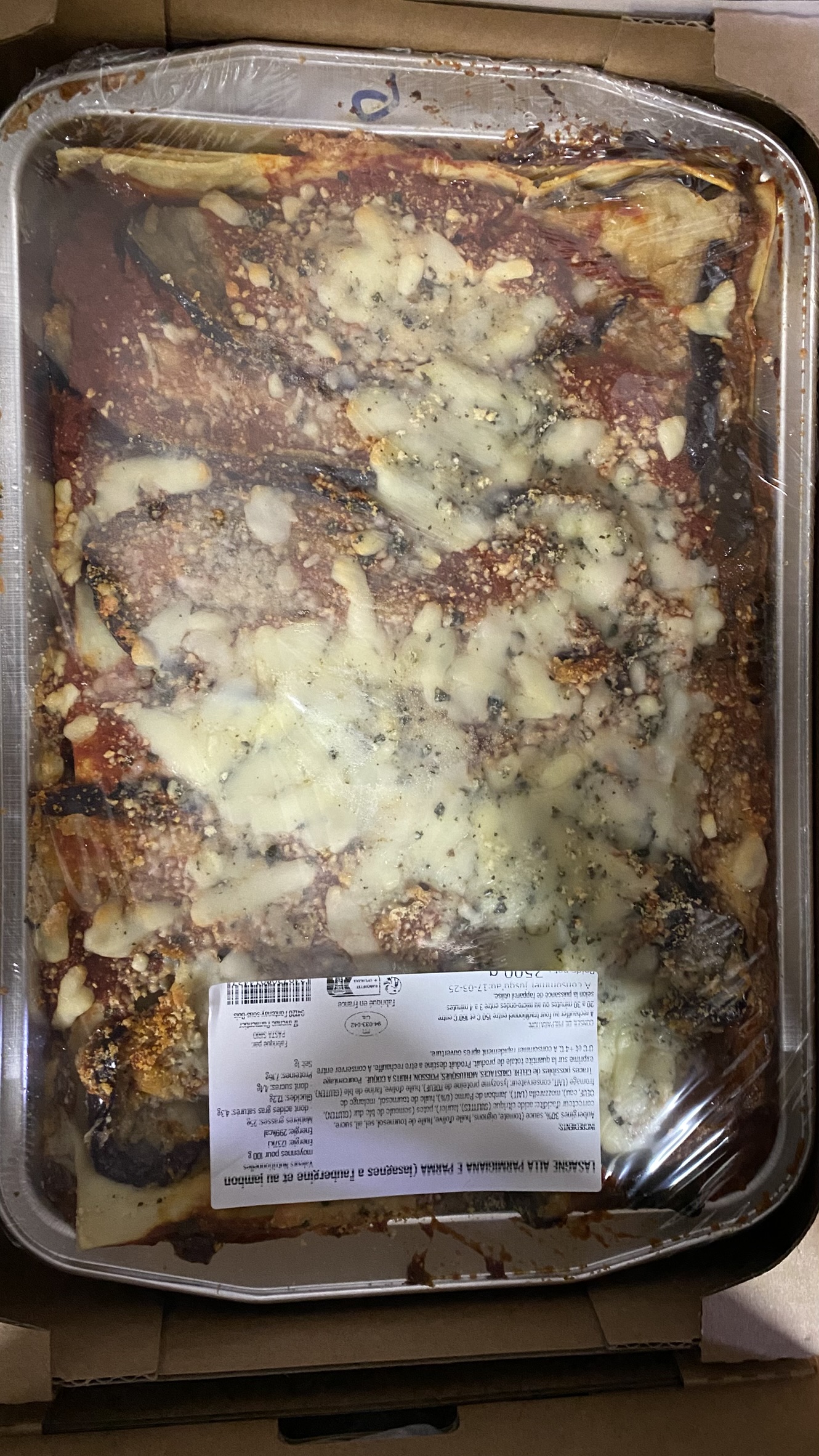 LASAGNE AUBERGINE JAMB. PARME